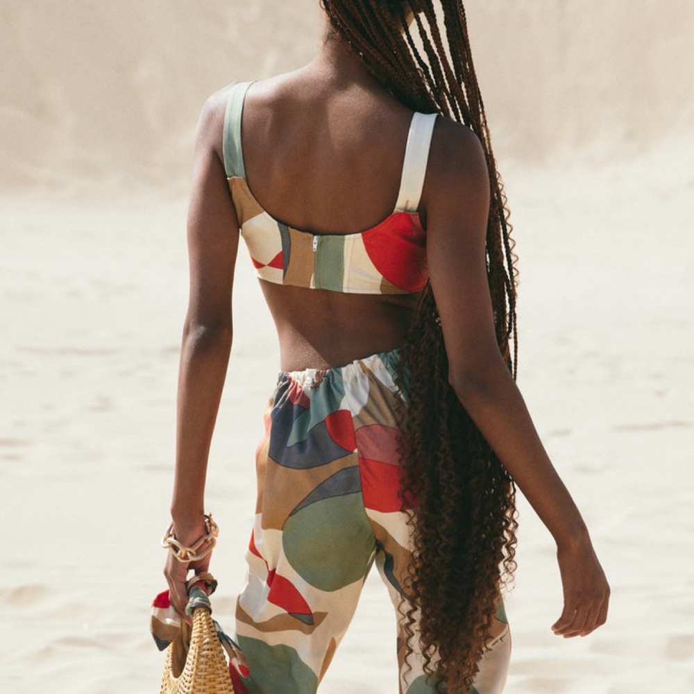 NWT Cult Gaia Dylan Crop Top - Picture 3 of 6